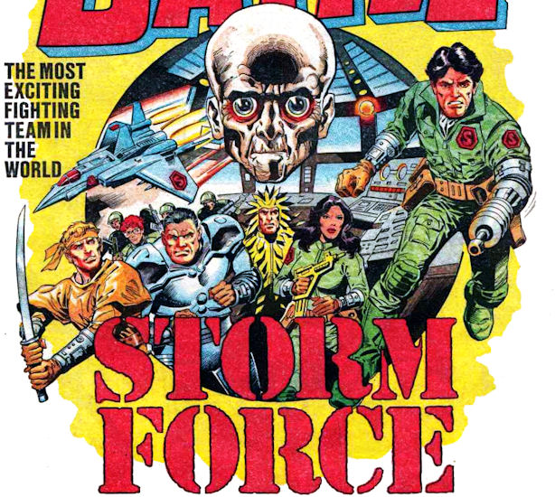 Storm Force, with John Storm, The Mole, Magnus, Mikron, Stiletto, Porcupine