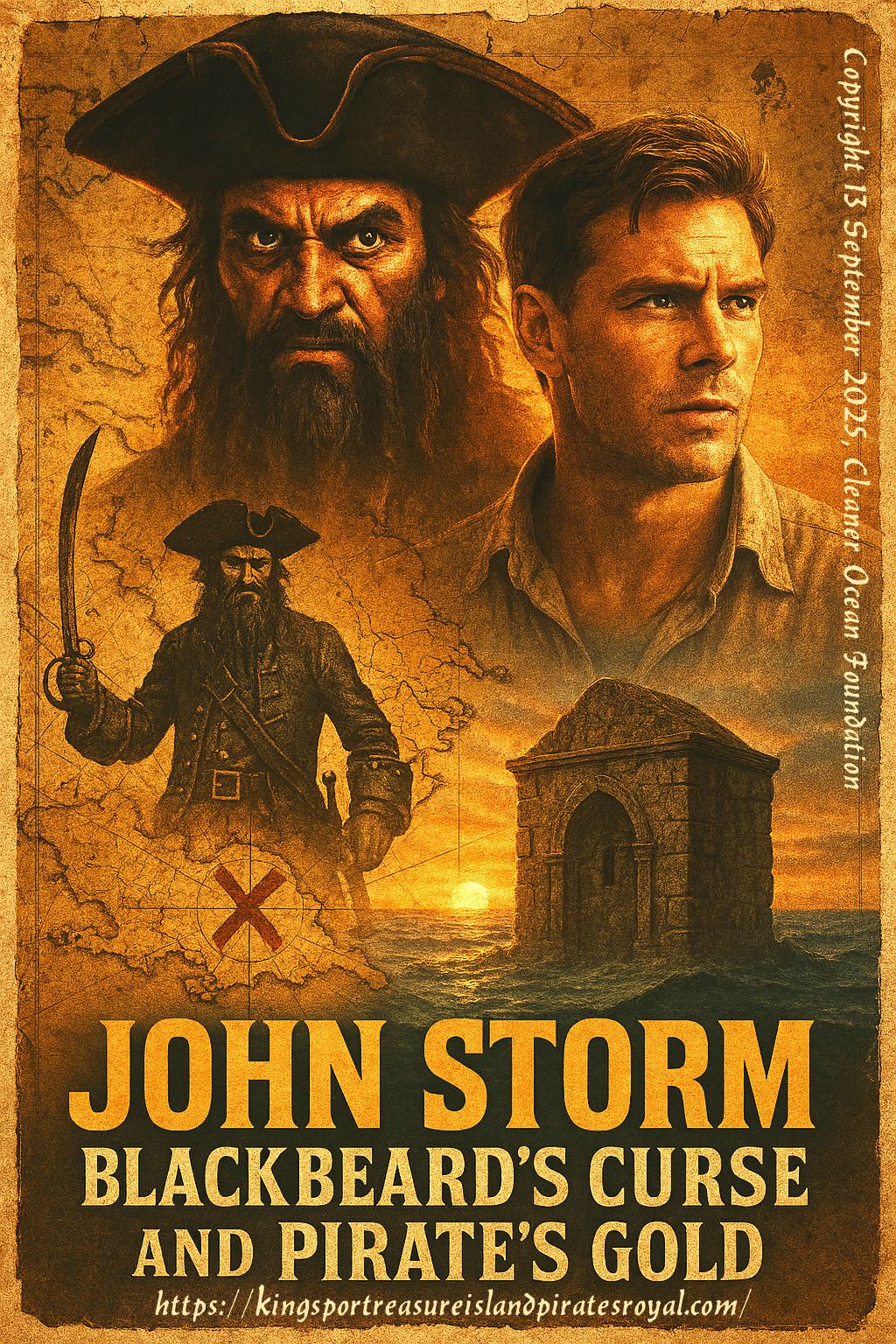 Blackbeard's Curse and Pirates Gold: When the hunt for a legendary pirate's treasure reveals a hidden threat to our oceans, Captain Storm must solve a centuries-old riddle to save the future. A thrilling blend of history, mystery, and modern-day piracy.